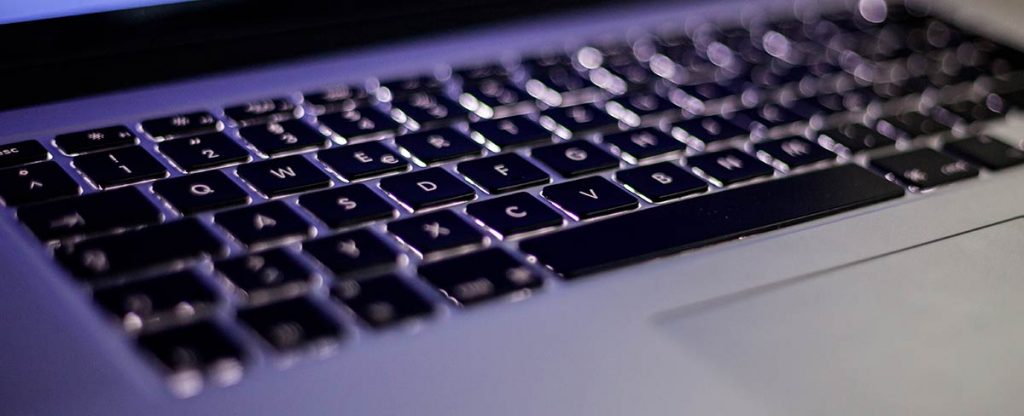 A back lit Keyboard
