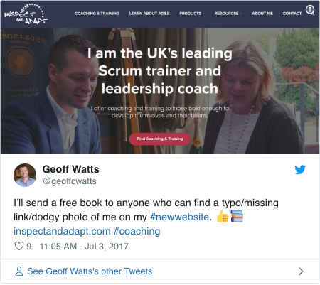 Geoff Watt's Social Media
