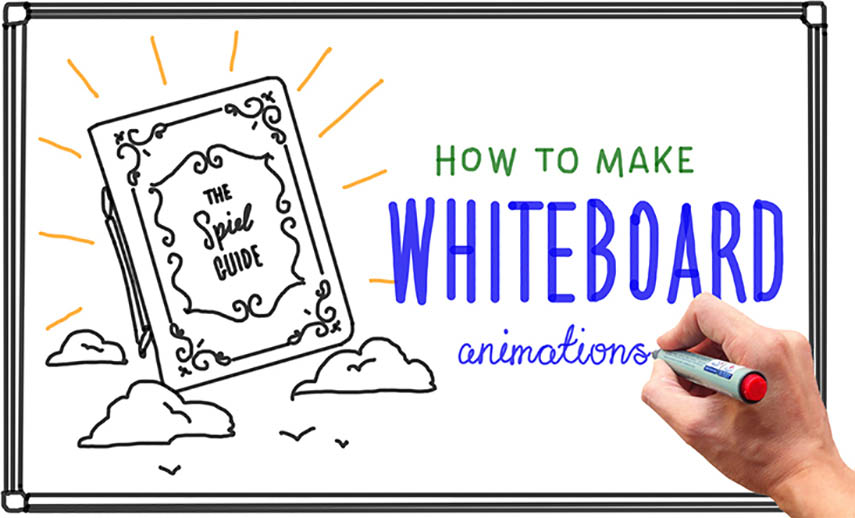 Example of a whiteboard animation video
